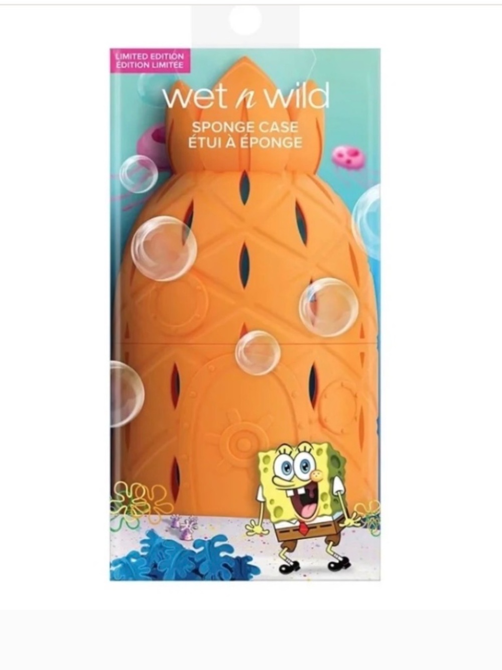 Wet n Wild  SPONGE CASE Limited Edition SPONGEBOB SQUAREPANTS